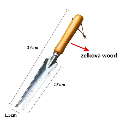 Reviloc Stainless Steel Handheld Weed Puller & Crack Weeder Tool