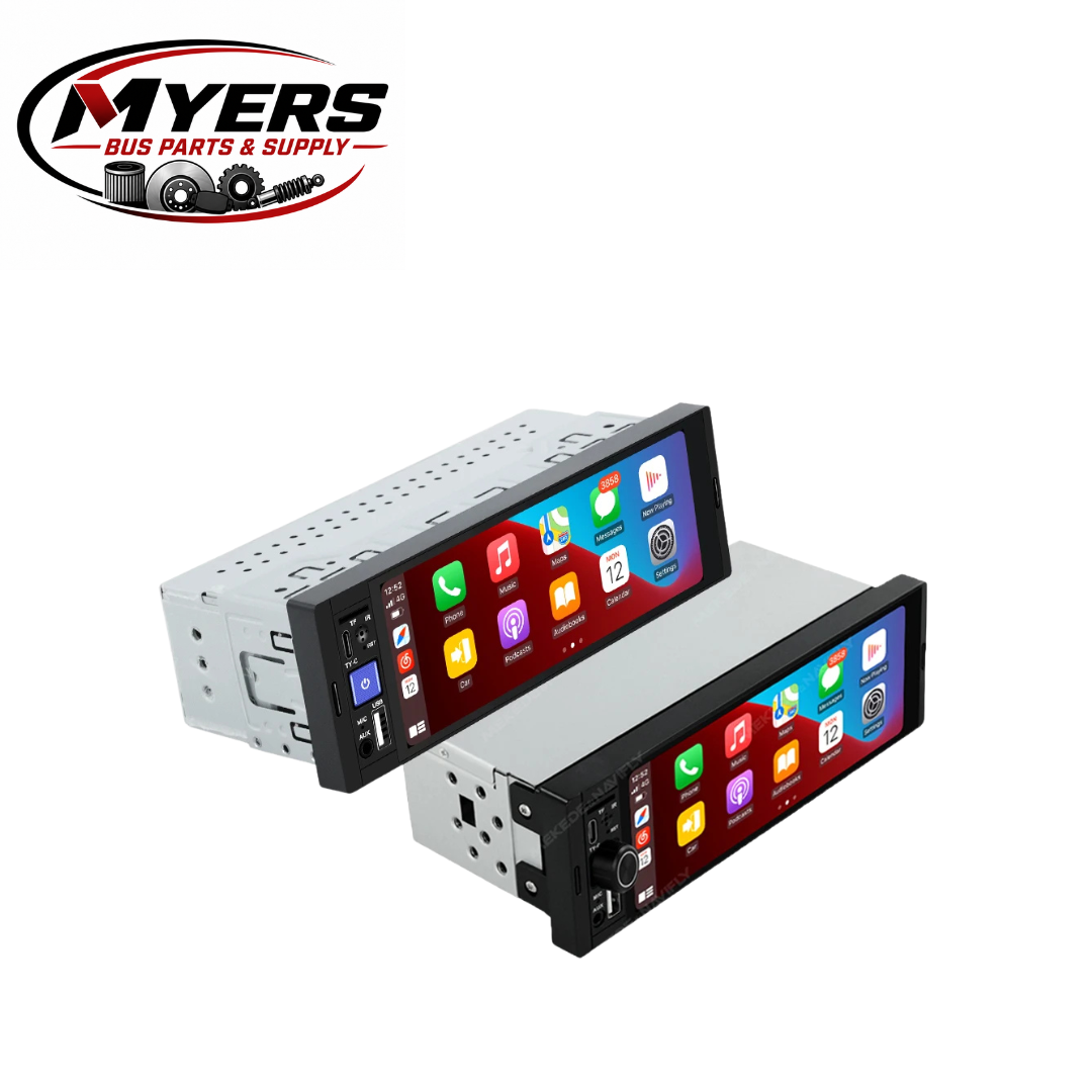 Myers Bus Parts 6.86 inch 1DIN car radio with Apple CarPlay