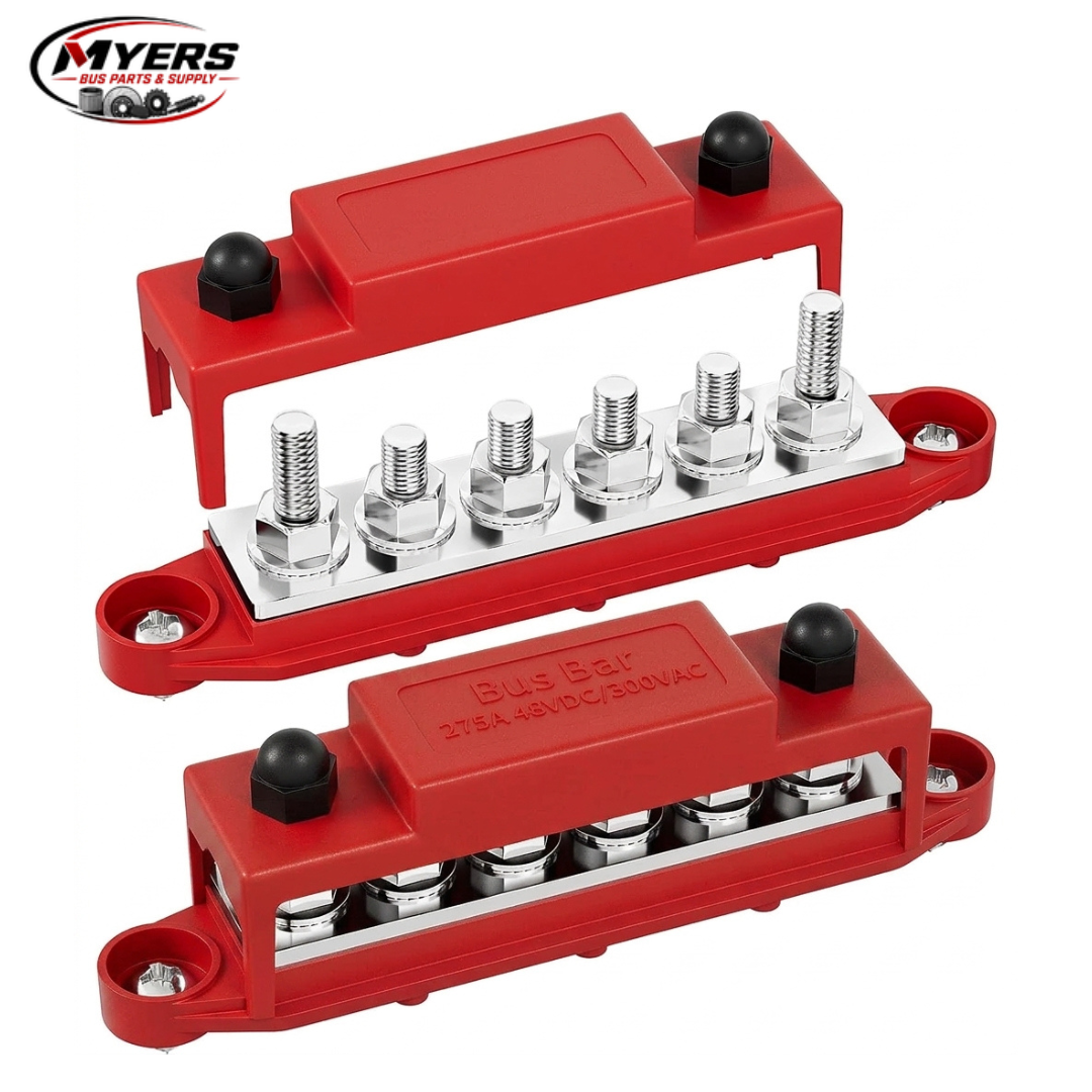 Myers Bus Parts 6 M8 terminal bus bar