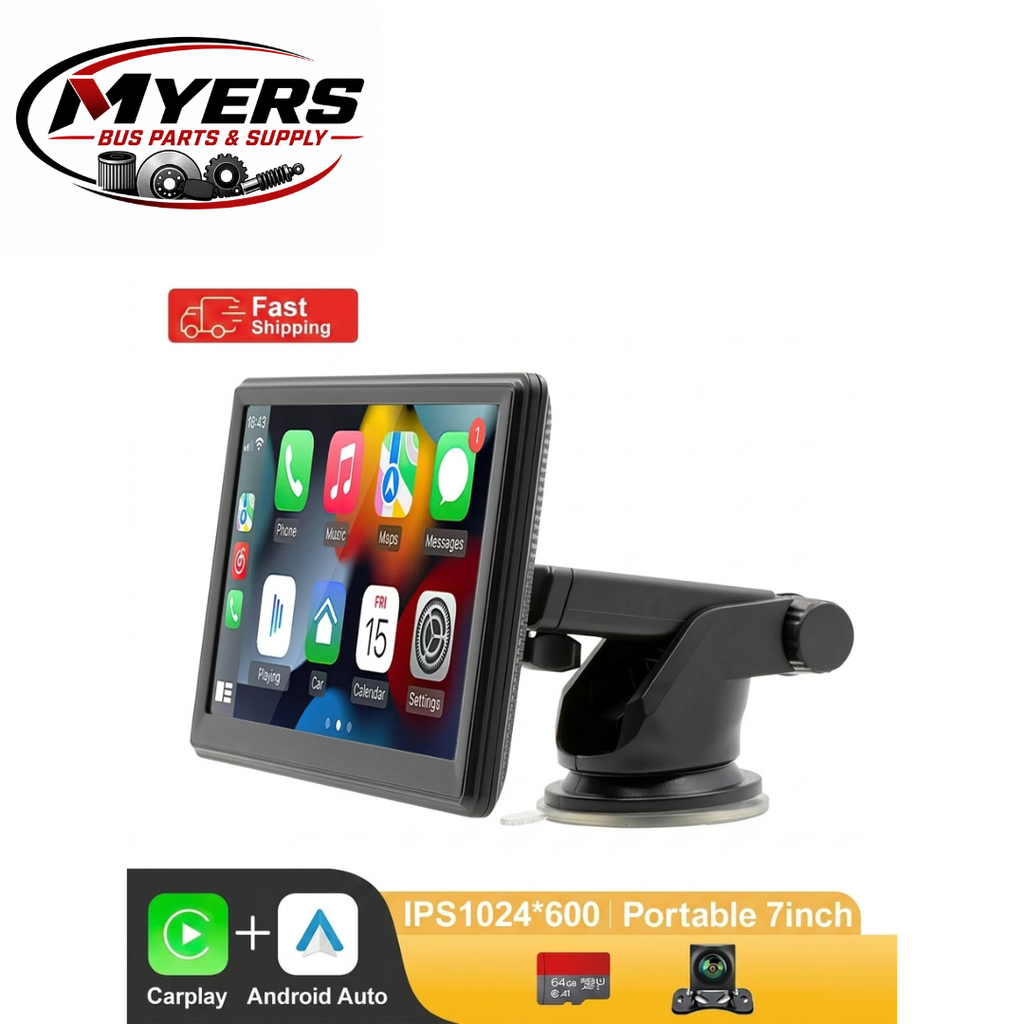 Myers Bus Parts 7 inch IPS CarPlay multimedia display
