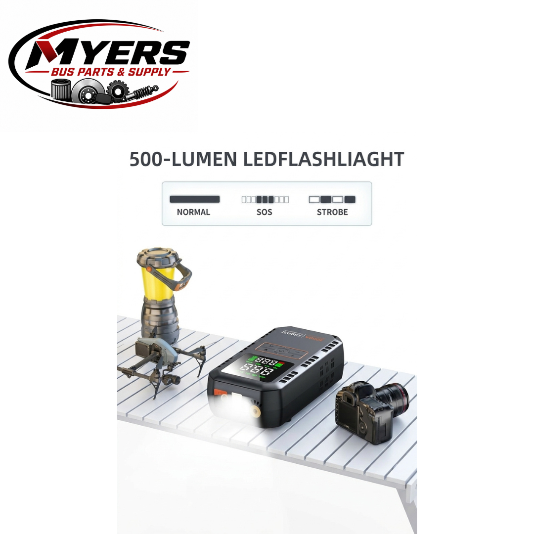 Myers Bus Parts 4 in 1 roadside emergency jump starter