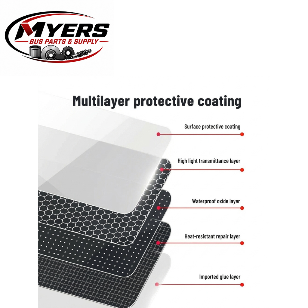 Myers Bus Parts dashboard protective film accessory