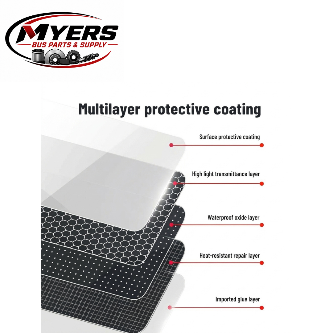 Myers Bus Parts dashboard protective film accessory