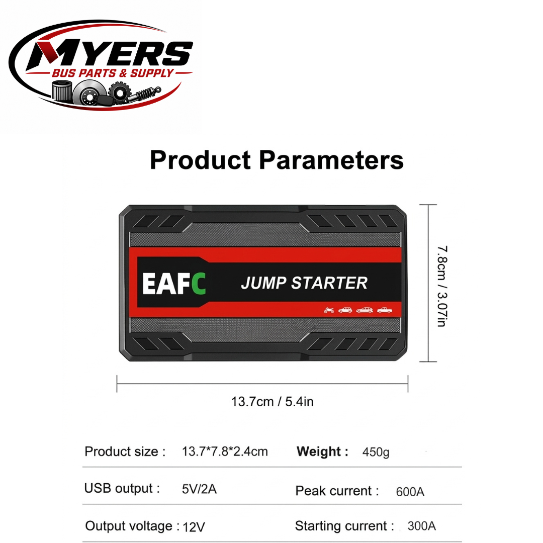 Myers Bus Parts portable vehicle battery starter