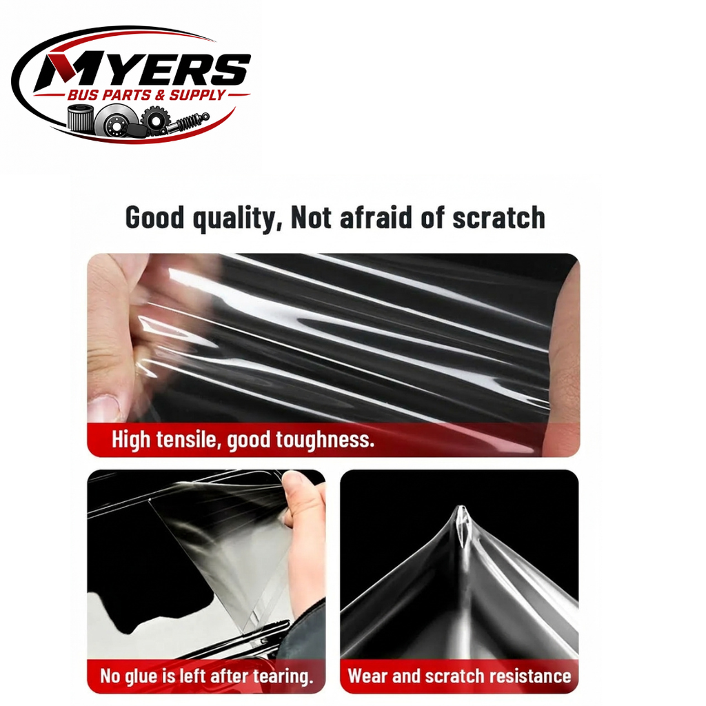 Myers Bus Parts TPU interior protection film for vehicles