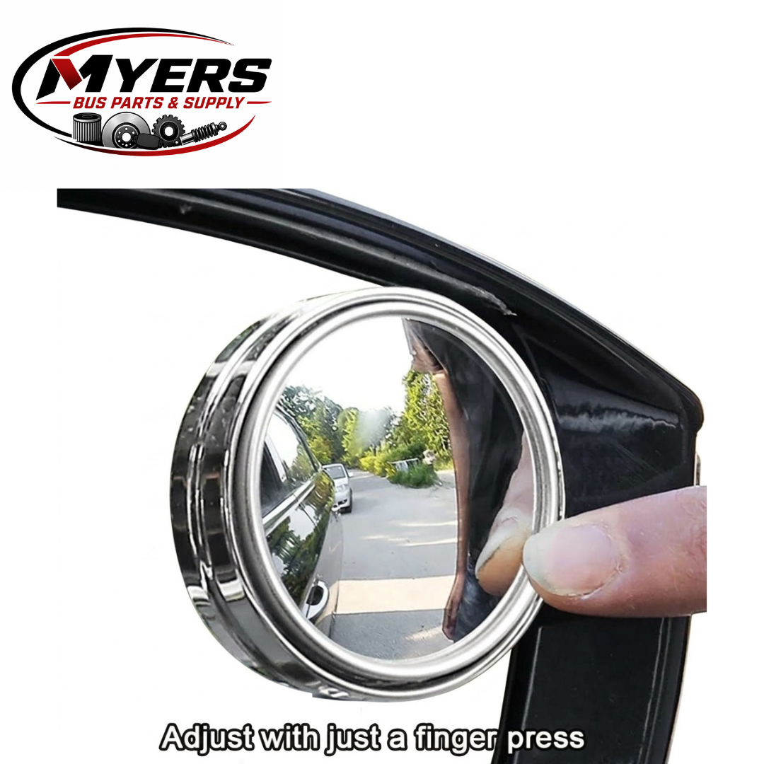 Myers Bus Parts universal blind spot mirrors for cars and SUVs