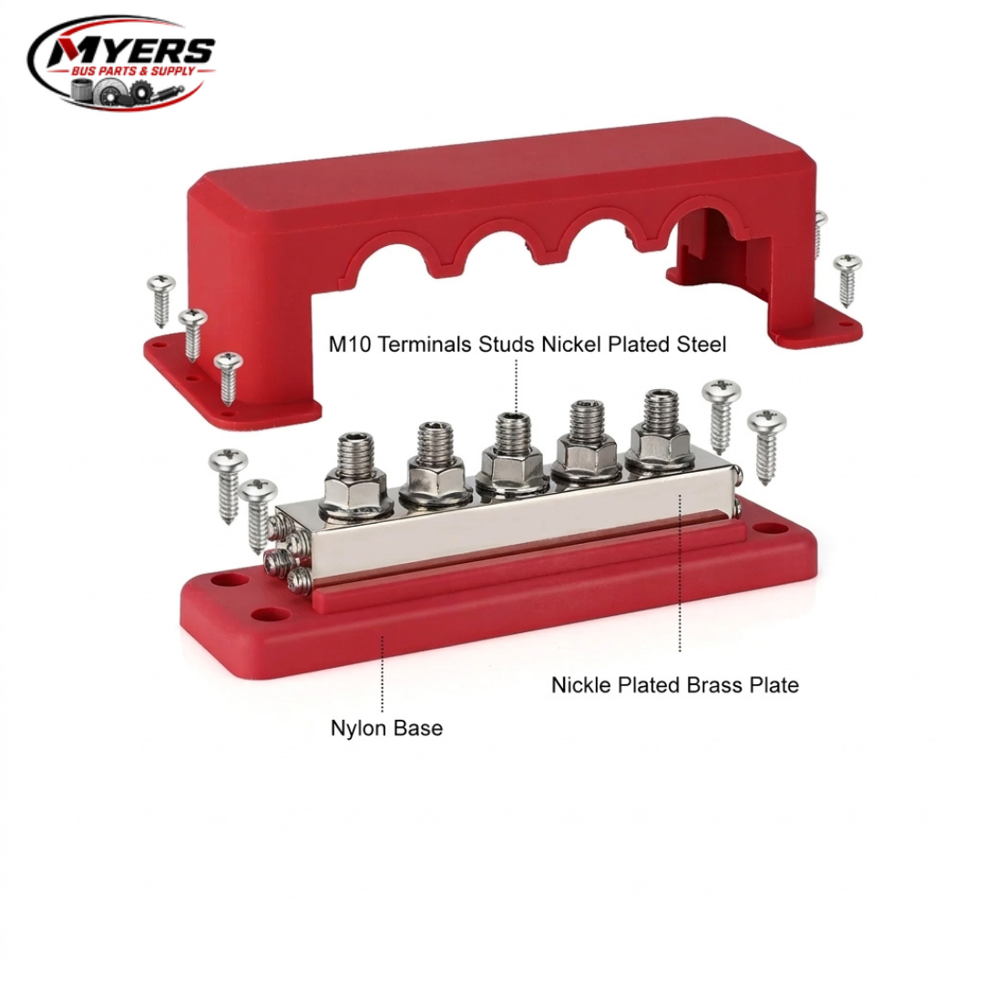 Myers Bus Parts RV battery distribution block