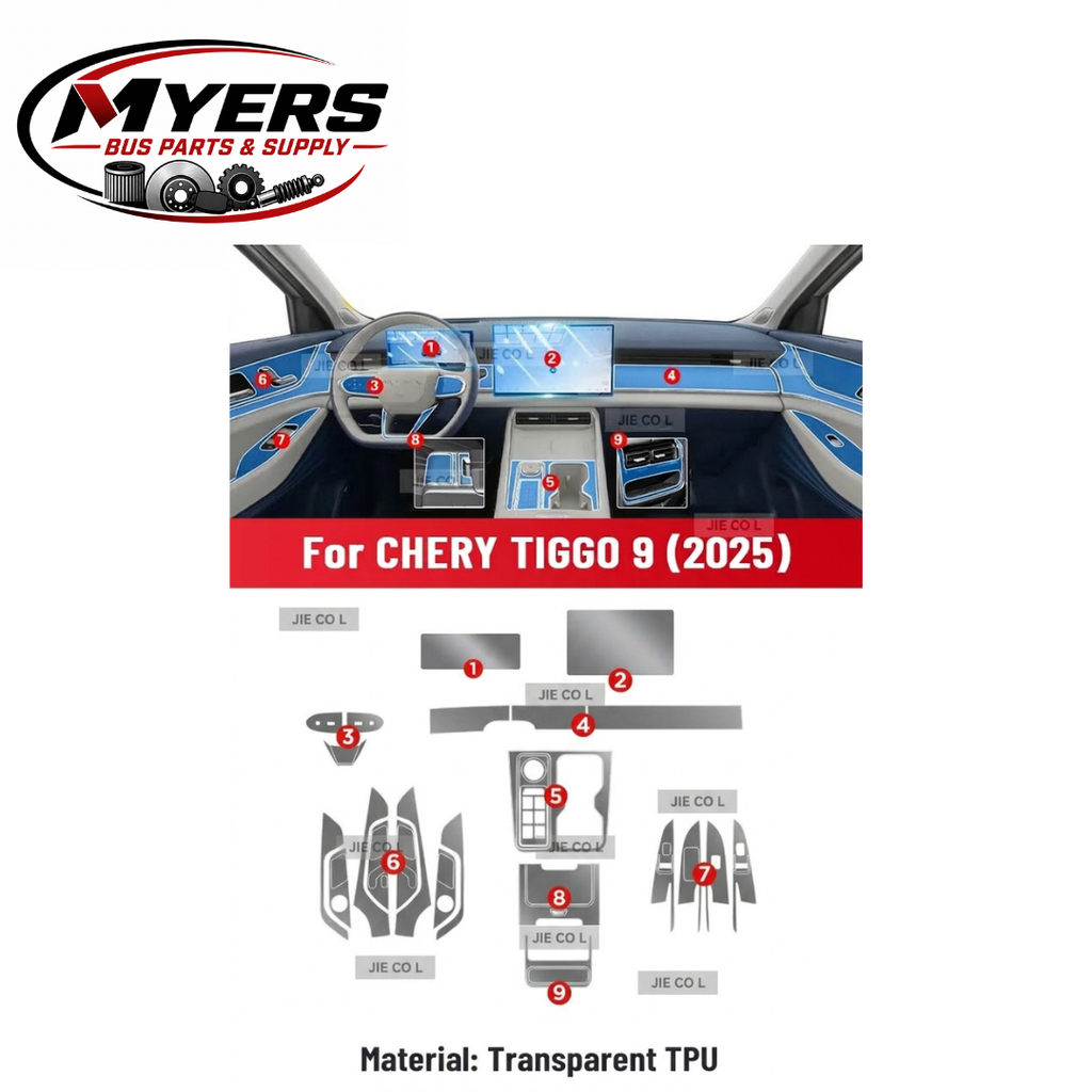 Myers Bus Parts CHERY TIGGO 9 navigation screen protector